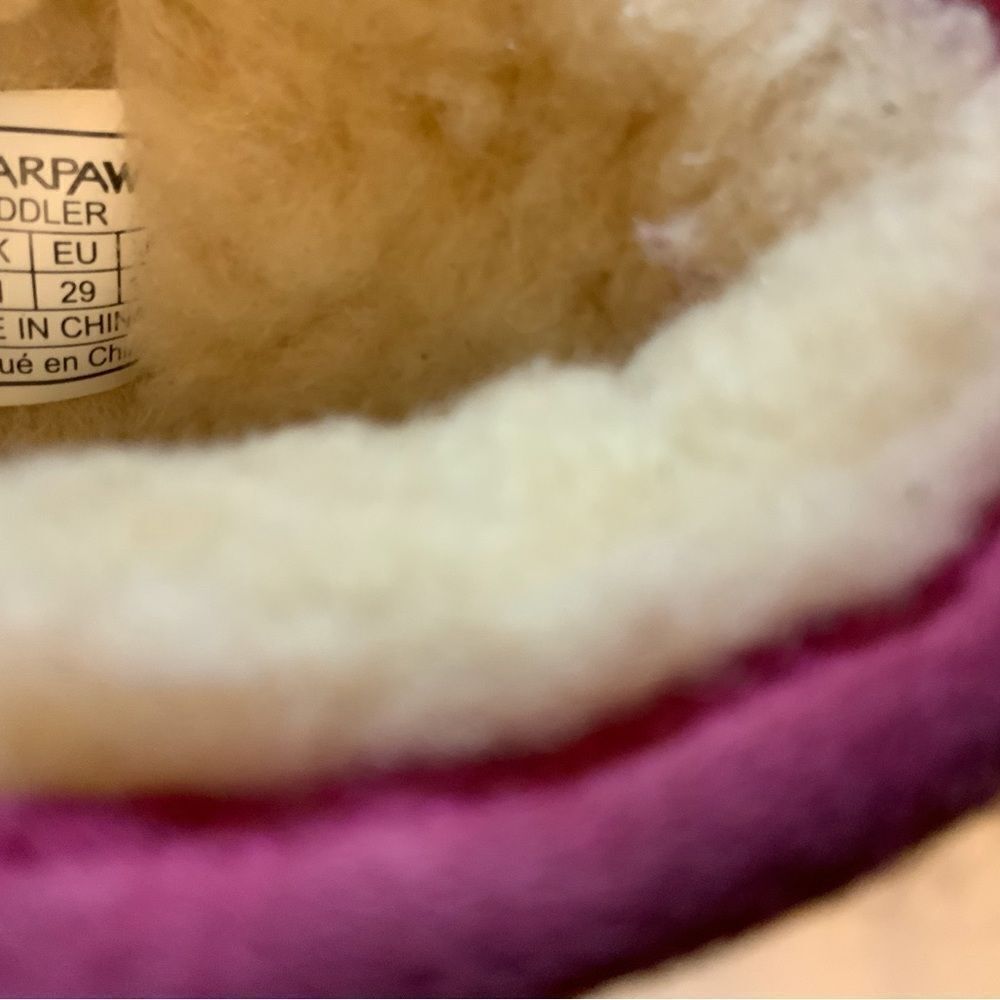 Bearpaw Toddler Elle Zipper Boots Size 12 Pink - Picture 12 of 14